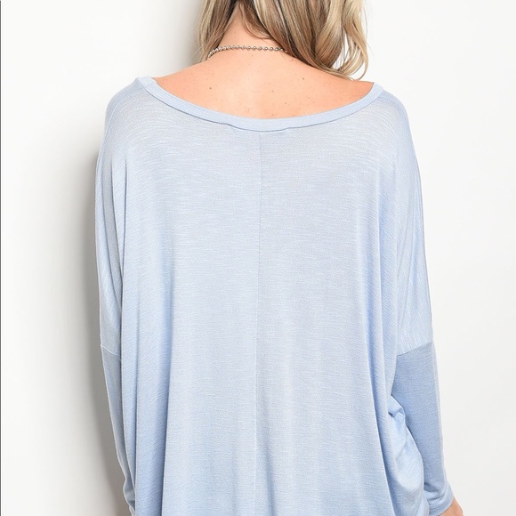 NWT Powder Blue Soft Top - Picture 3 of 7