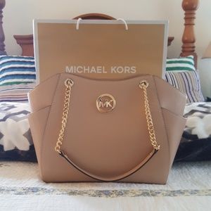 Authentic Michael Kors Tote Bag Leather