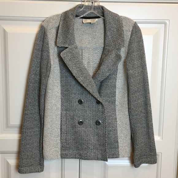 Anthropologie Milica Grey Blazer Sz S - Picture 2 of 4
