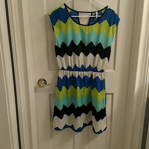 Cute chevron pattern dress