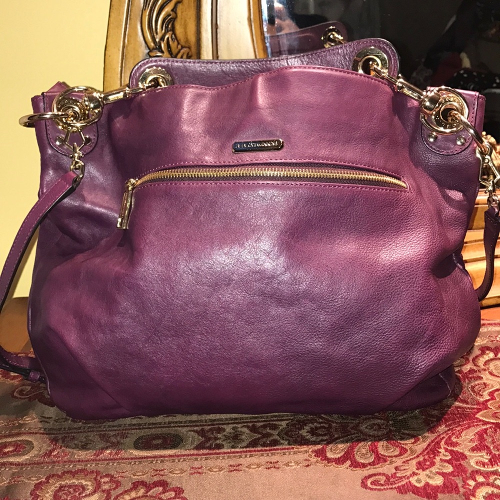 Rebecca Minkoff Purple Tote really good condition.
