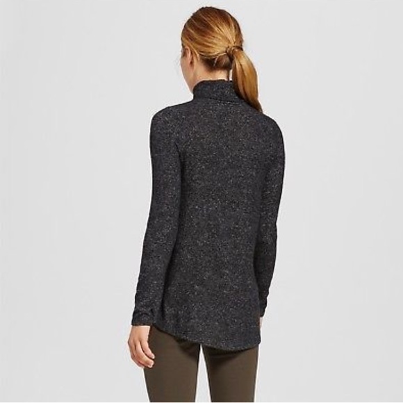 Drapey Mock Turtleneck - Picture 2 of 2