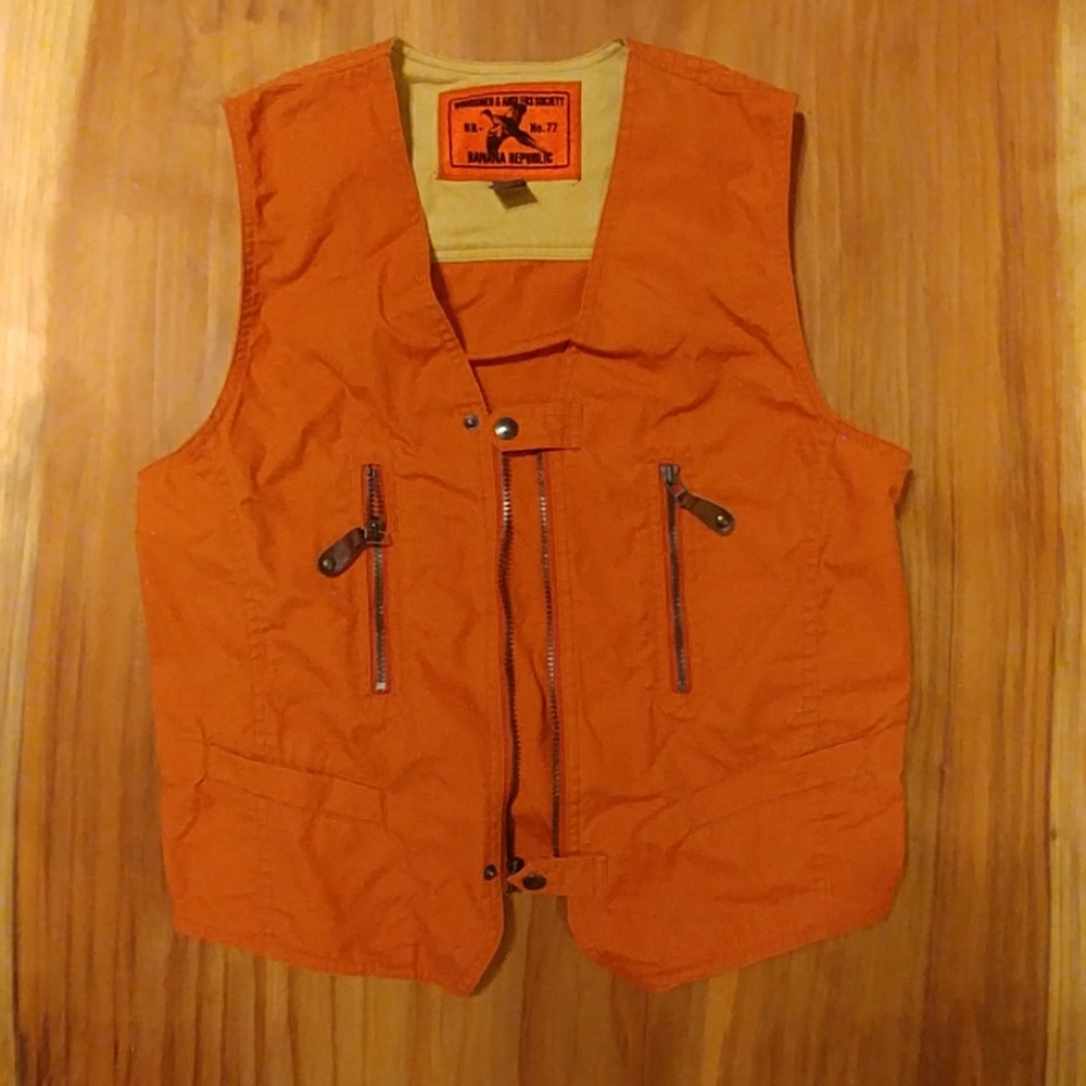 Rare Vintage Banana Republic Mens Vest