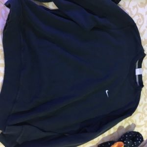 Black nike crew neck