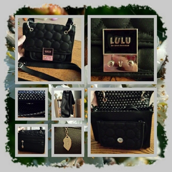 NWOT Lulu By Lulu Guinness Black Purse - Picture 4 of 5