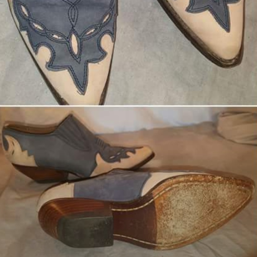 Vintage western look shoes