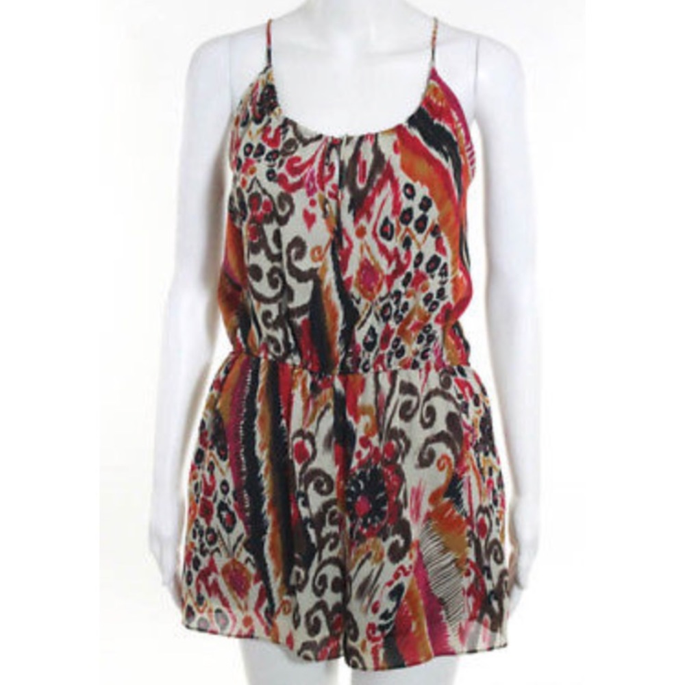 Stylish multicolored romper