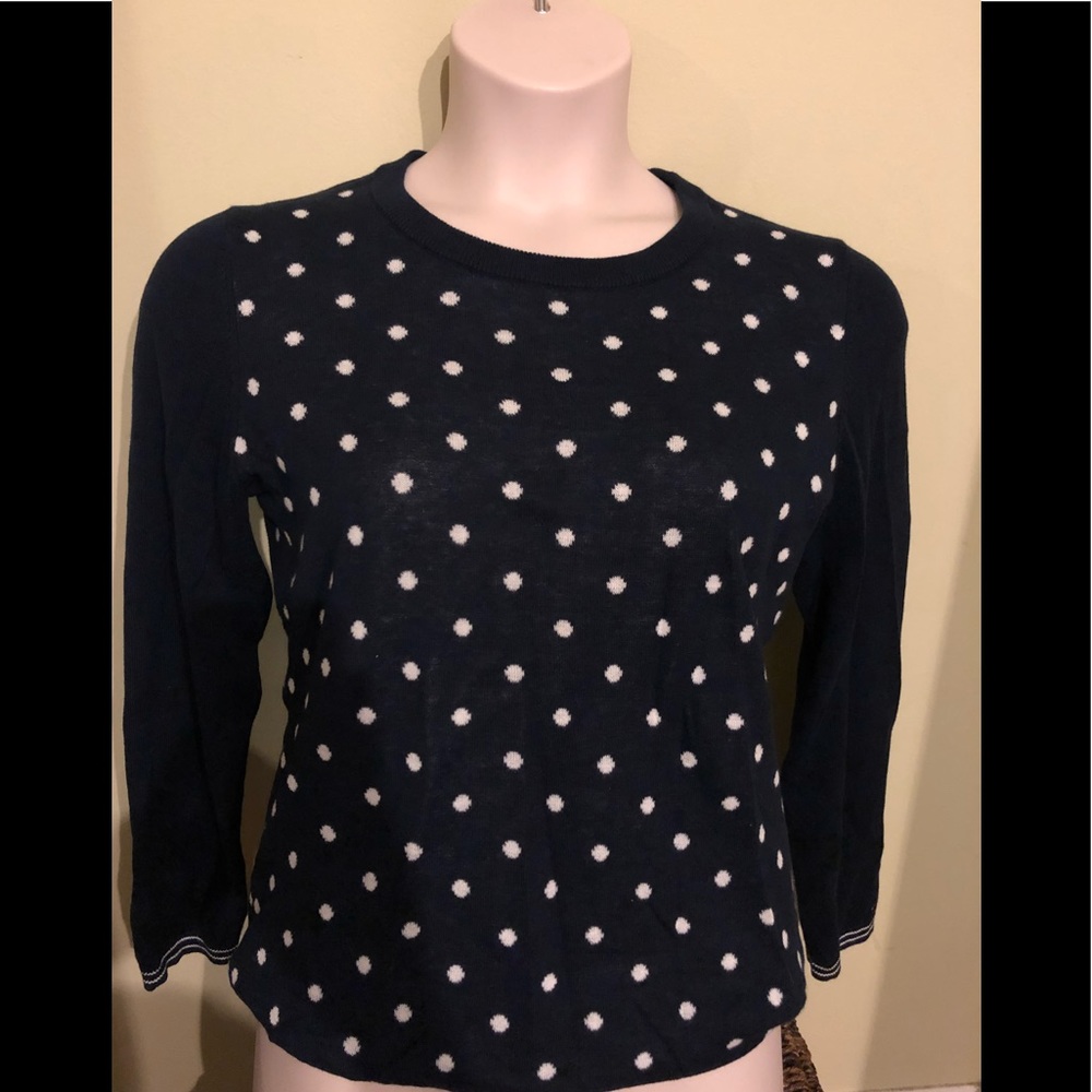 Pocket dots sweater