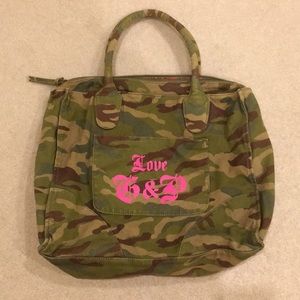 Juicy couture camo bag