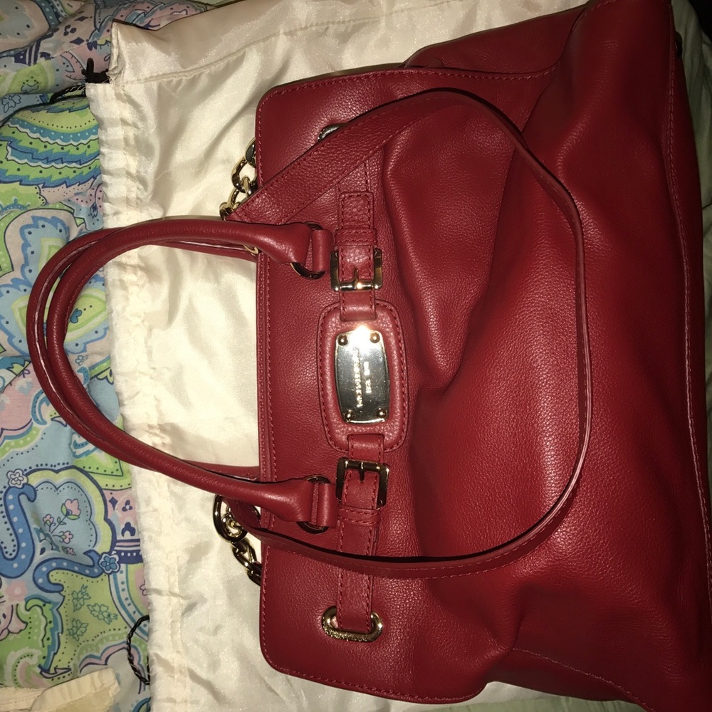 Red Michael Kors bag. New!