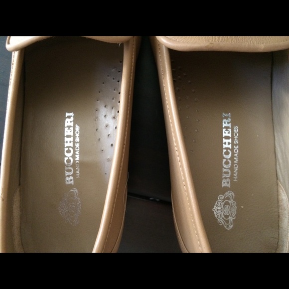 Buccheri handmade tan loafers - Picture 6 of 7