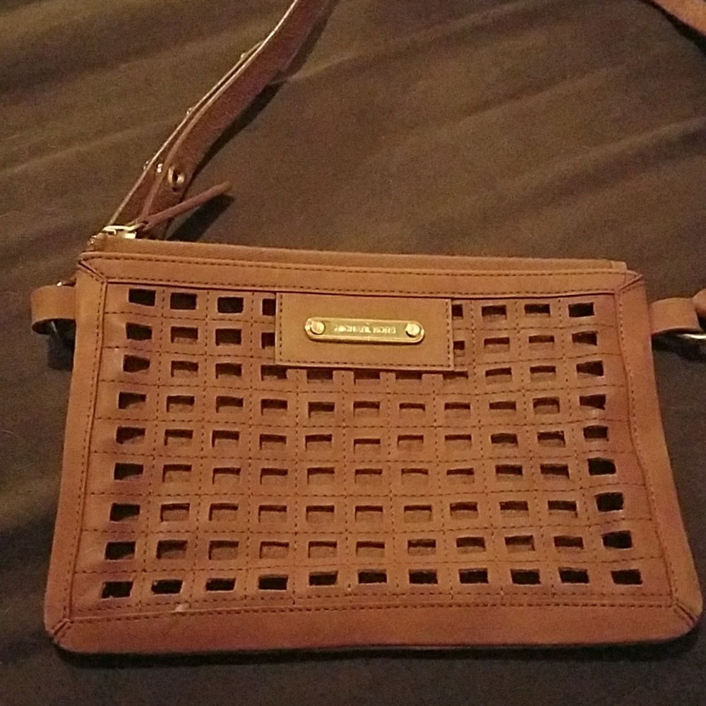 Michael kors  purse belt perforated