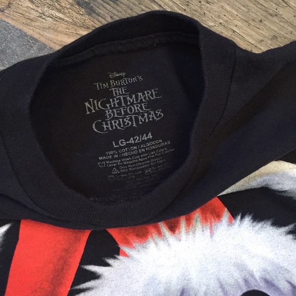 Disney Nightmare Before XMas Jack Skellington Tee - Picture 2 of 5