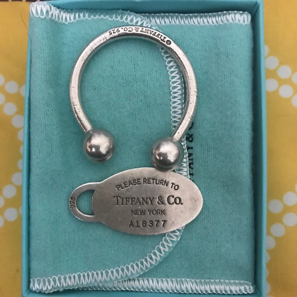 Tiffany Company Horseshoe Keychain