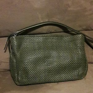 Never Carried: Cole Haan weave  leather bag　Summer Sale!