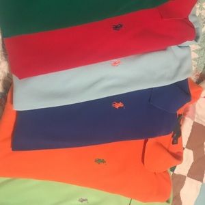 6 authentic Ralph Lauren Men’s Polos Size XL