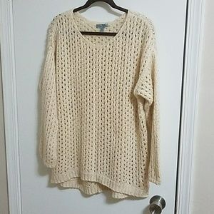 Loose knit sweater by Olivia Sku