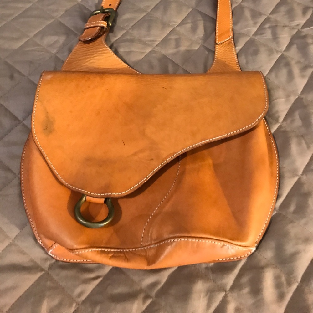A saddle bag by Sabina handbags.