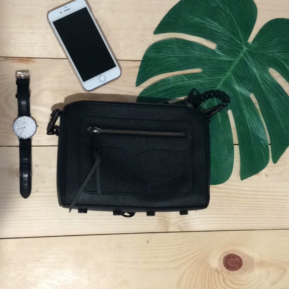 Black Rebecca Minkoff Crossbody Avery Bag