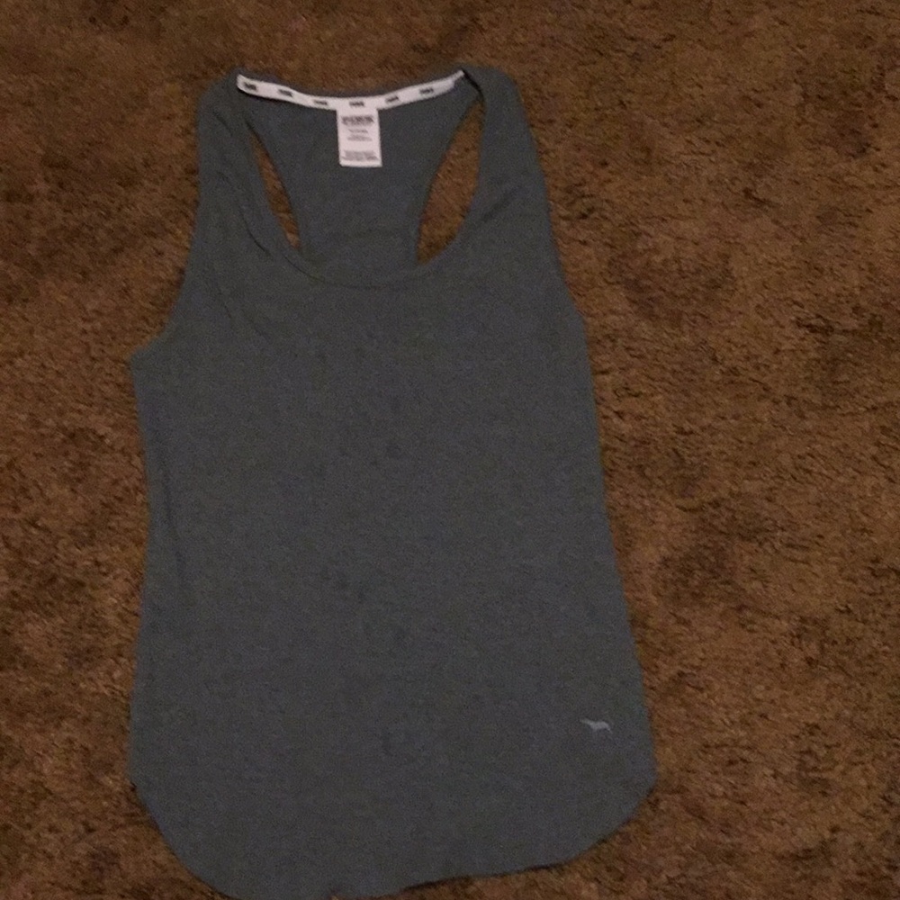 Green tank top