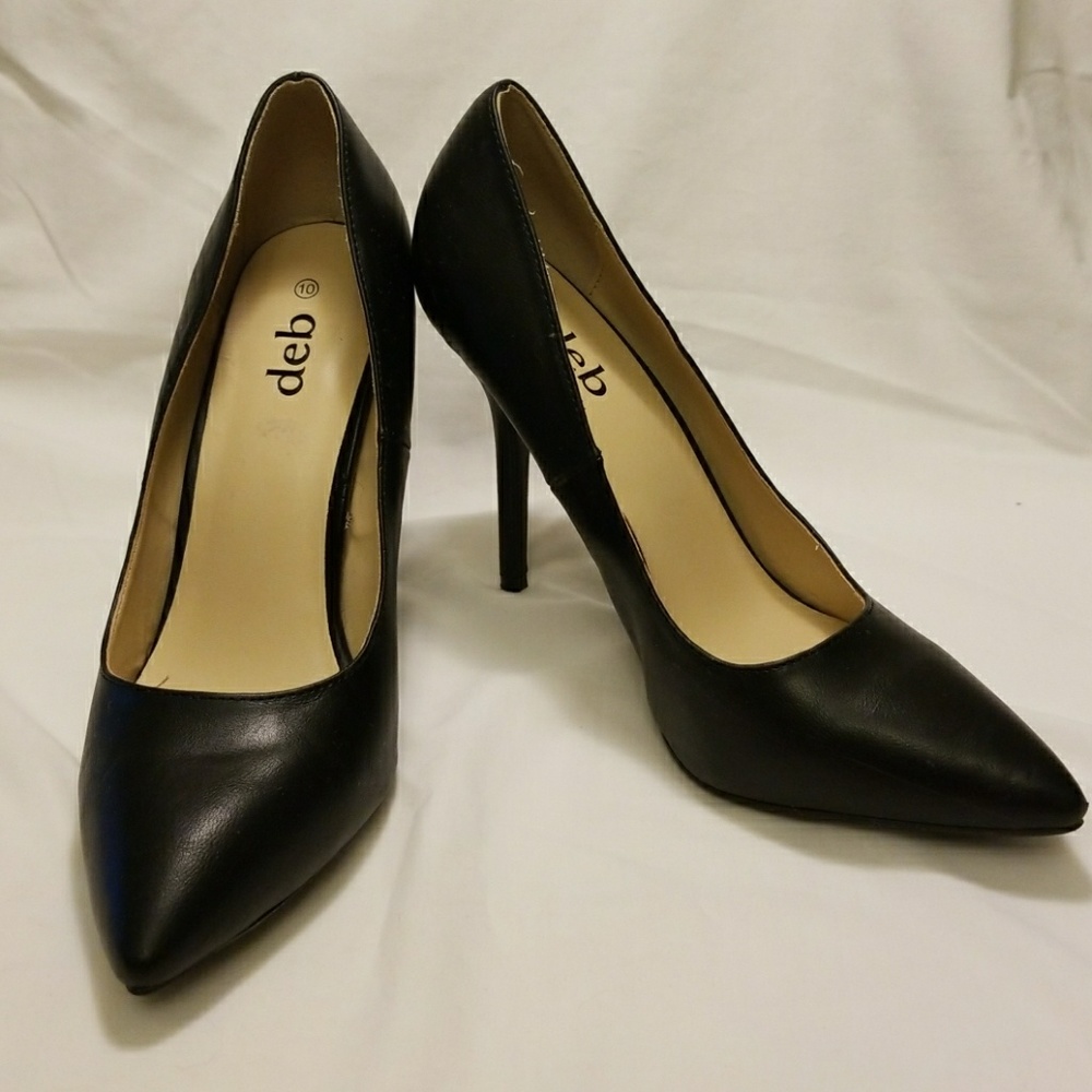 Deb brand Black Stiletto SZ 10