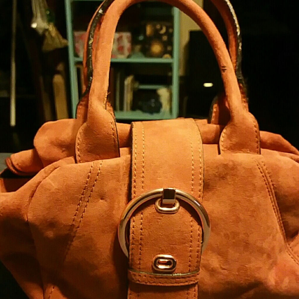 Suede bag