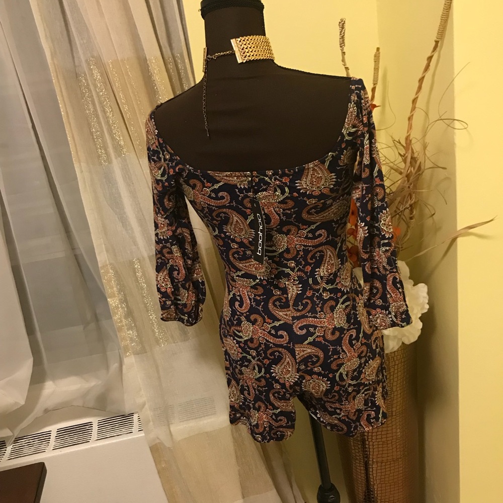 Paisley Print Playsuit - Picture 5 of 5
