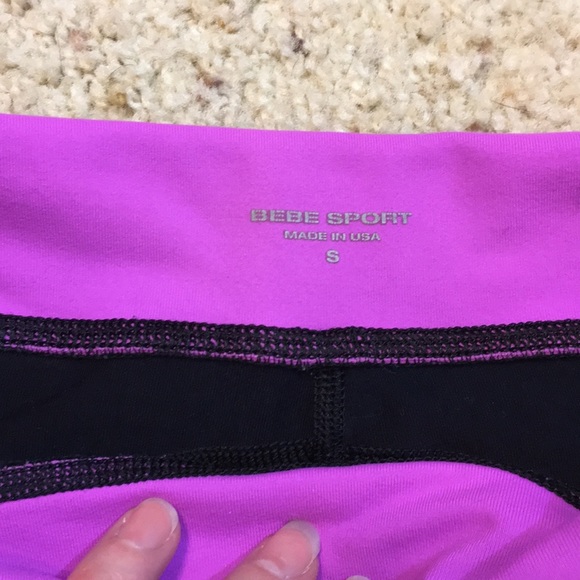 Like New Bebe Sport Workout Shorts - Picture 7 of 8