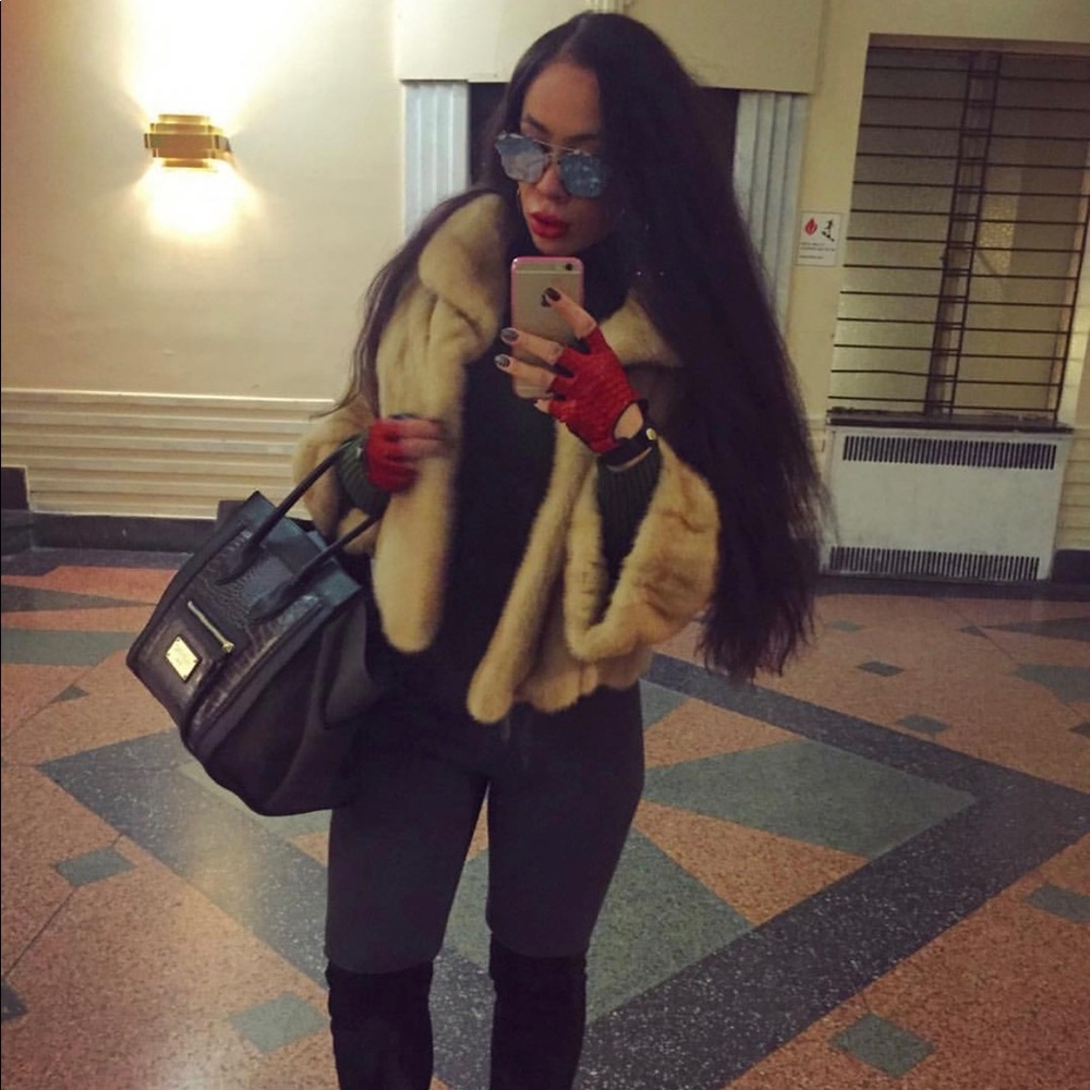 🔥🔥Lightly Worn Real Mink Coat🔥🔥