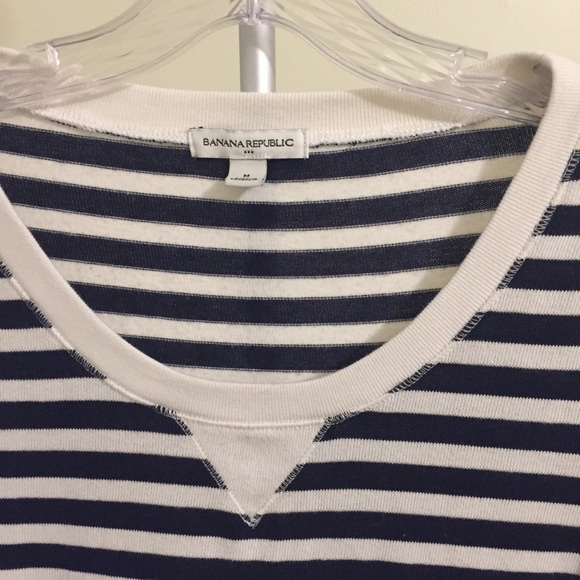 BANANA REP. Navy & White Nautical Sweater-Dress - Picture 2 of 4