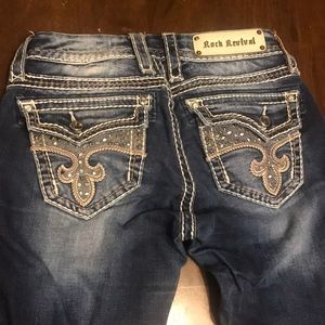 Rock Revival Avery Straight leg jeans size 28