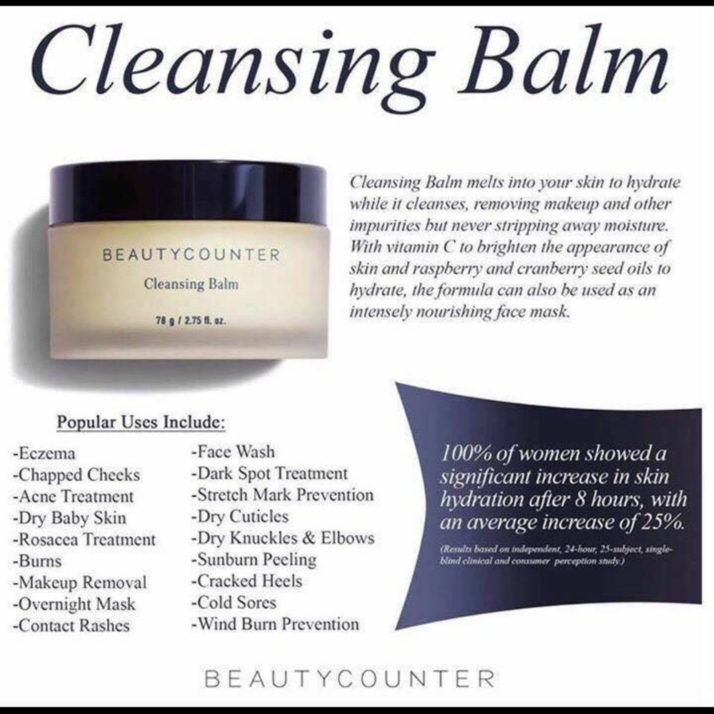 Beautycounter cleansing balm
