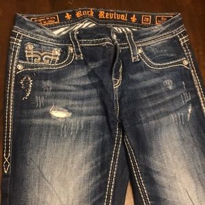 Rock Revival Kai Easy Boot Cut Jeans size 28
