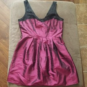 NWT Lace and taffeta dress