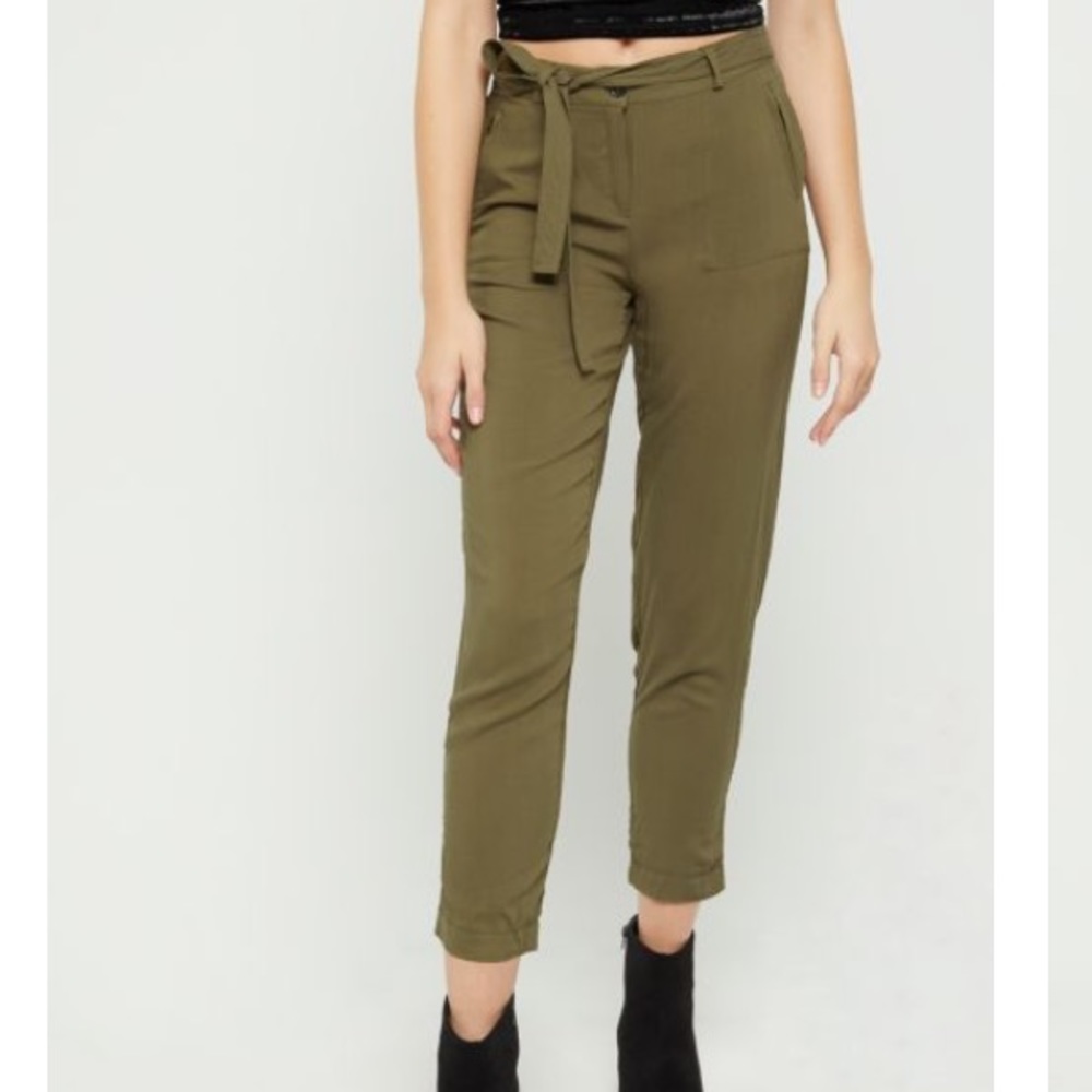 Olive green pants NWT