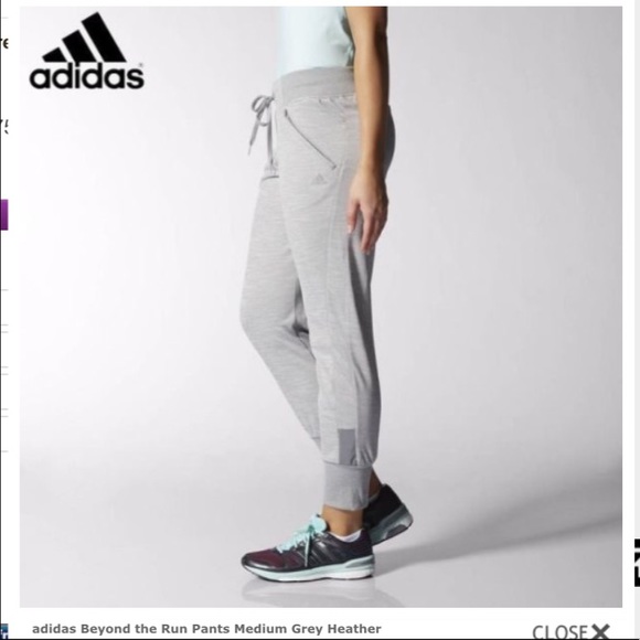 Adidas Beyond the Run jogger sweatpants - Picture 2 of 8