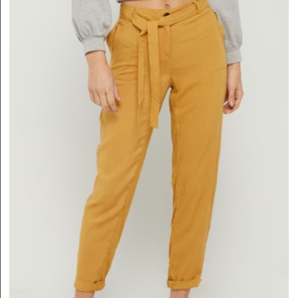 Mustard yellow pants NWT