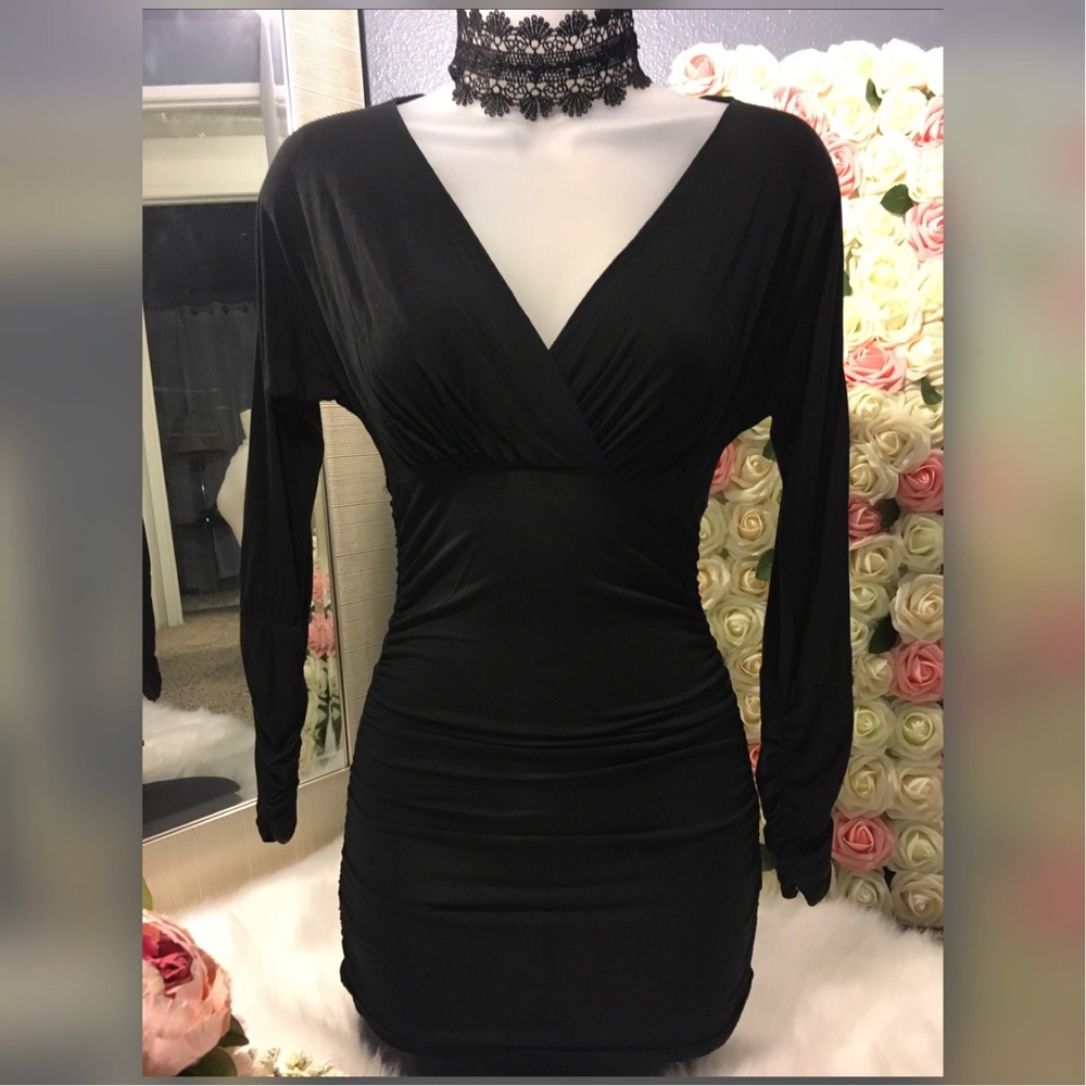 Black Long Sleeve Top