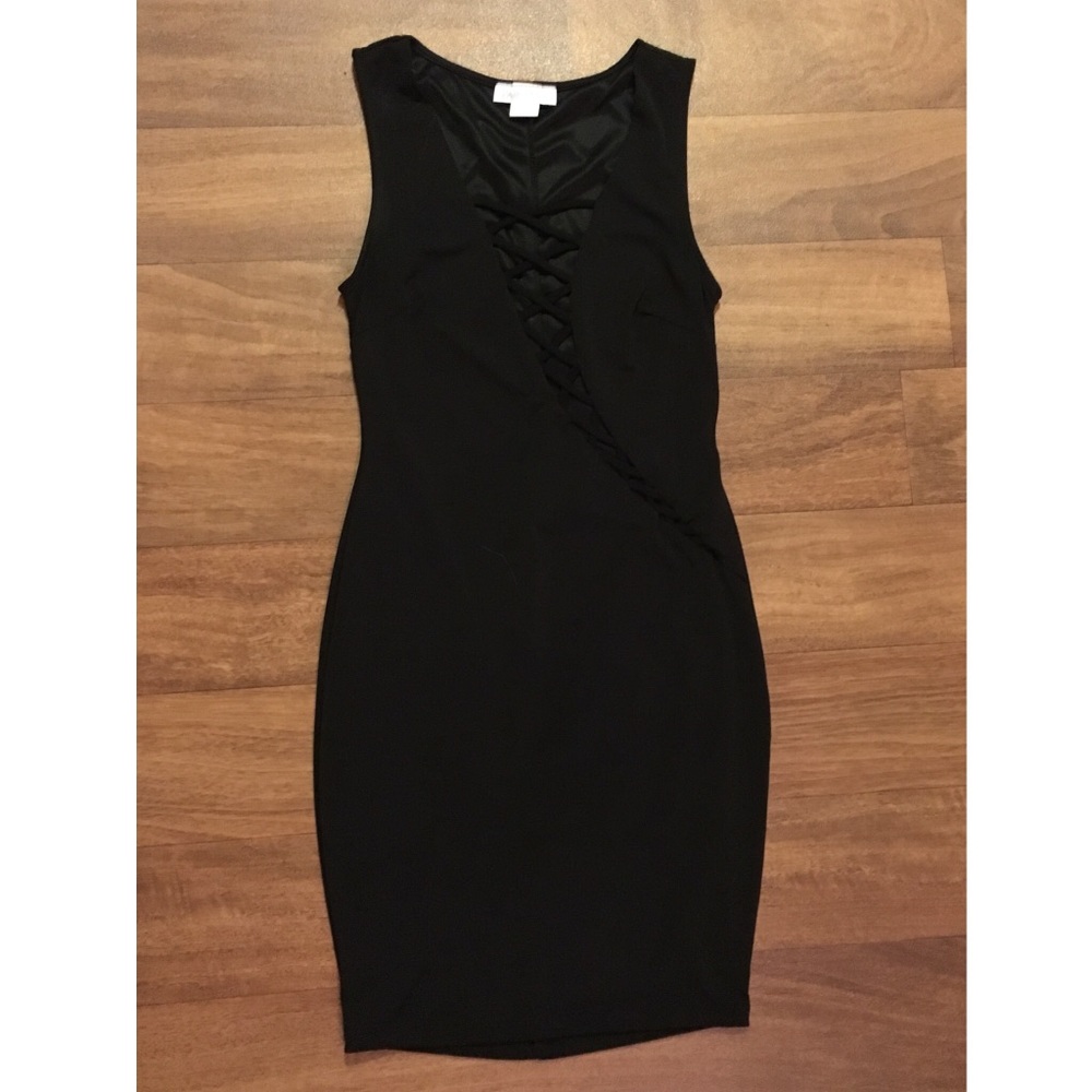Skintight Sexy Black Dress