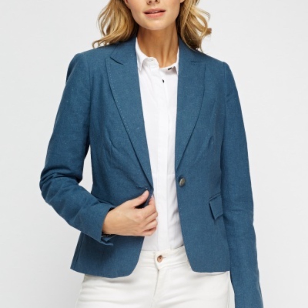Single Button Blazer