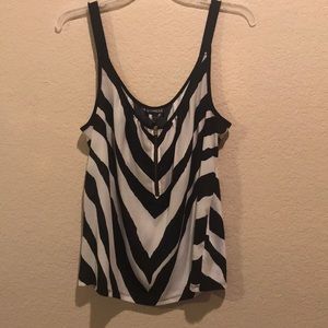 Express Zebra Print Cami