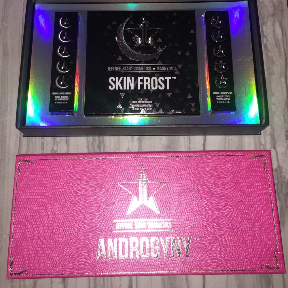 Jeffree star Palette and collaboration with Manny