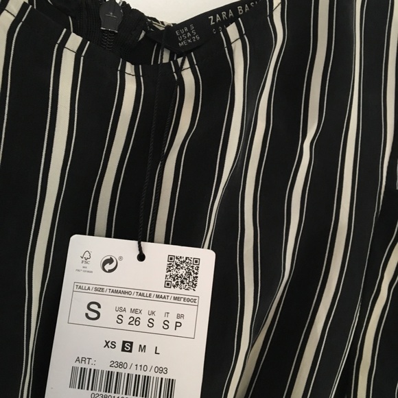 Zara flowing striped dress - Picture 4 of 4