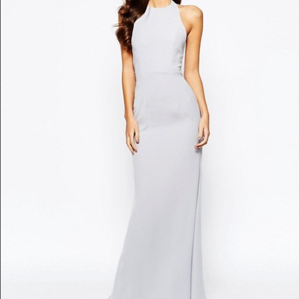 Jarlo Oriana Gray Bridesmaid or Prom Dress