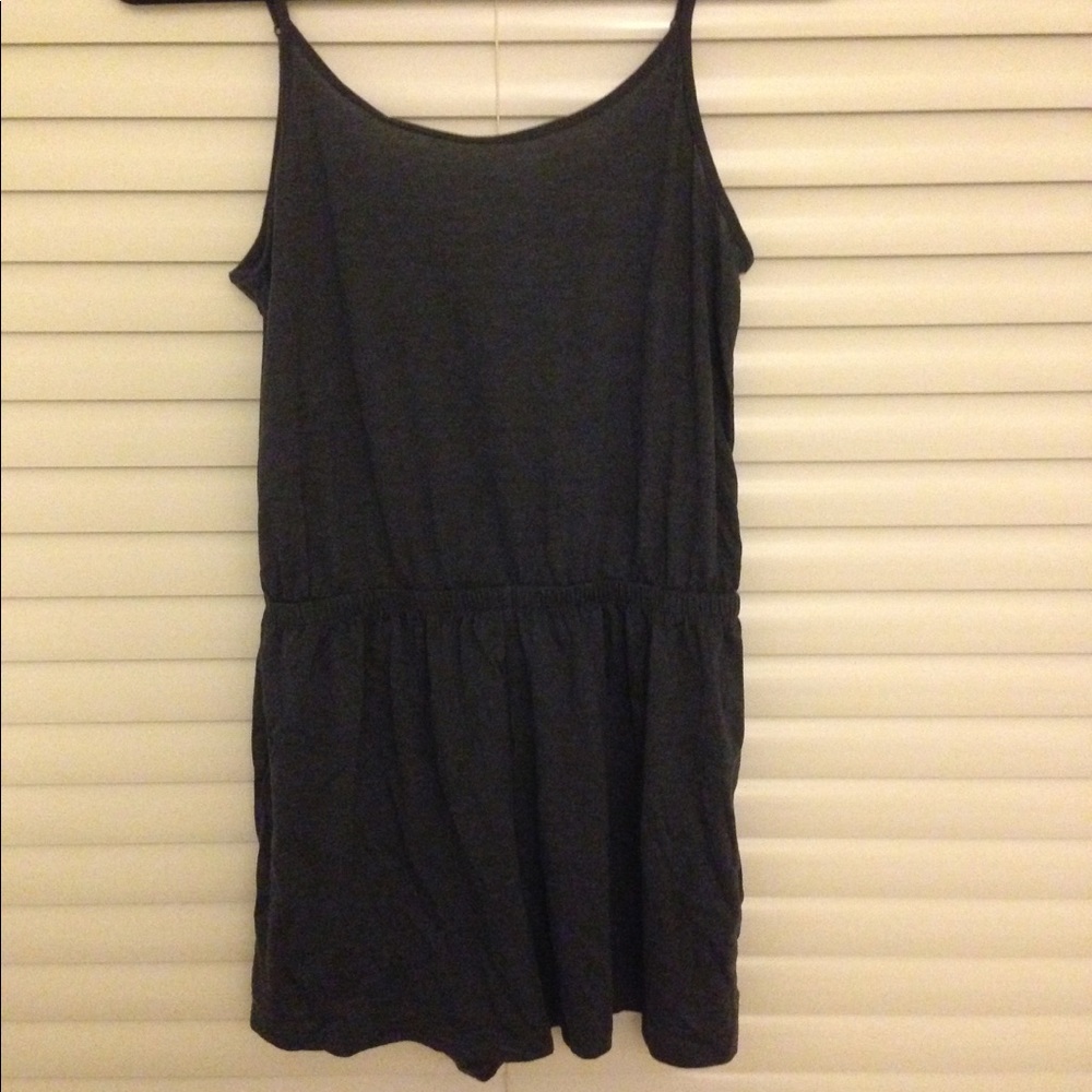 navy blue romper
