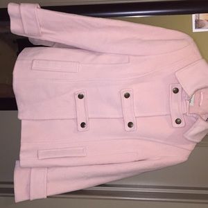 Light pink pea coat