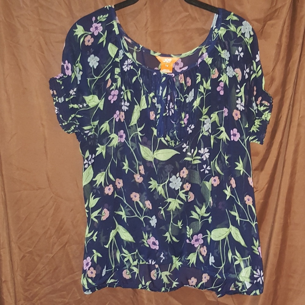 JOE fresh sheer blouse