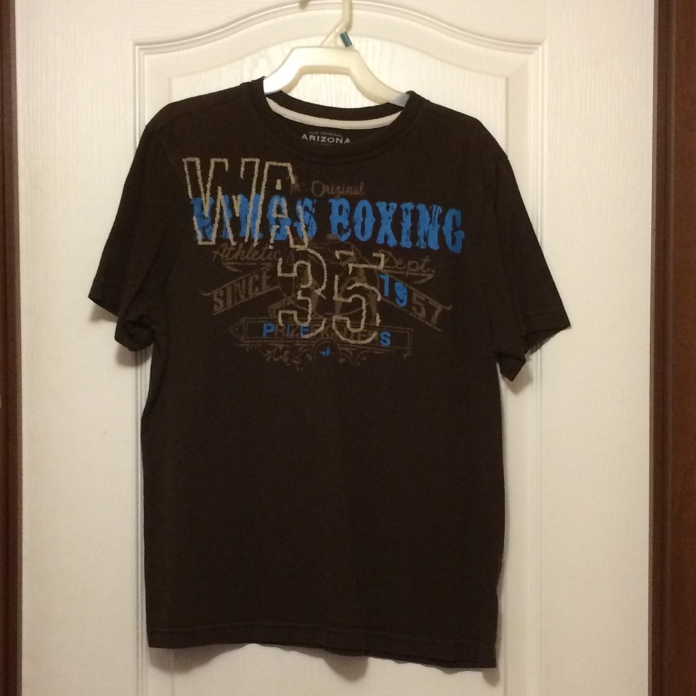 Arizona Jeans Brown Boys Shirt