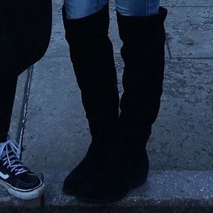 Knee High/Over the Knee Black Boots