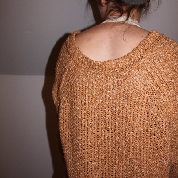 Free People Yellow Sweater - Picture 3 of 3